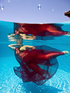 Pool reflections by Rico Besserdich 